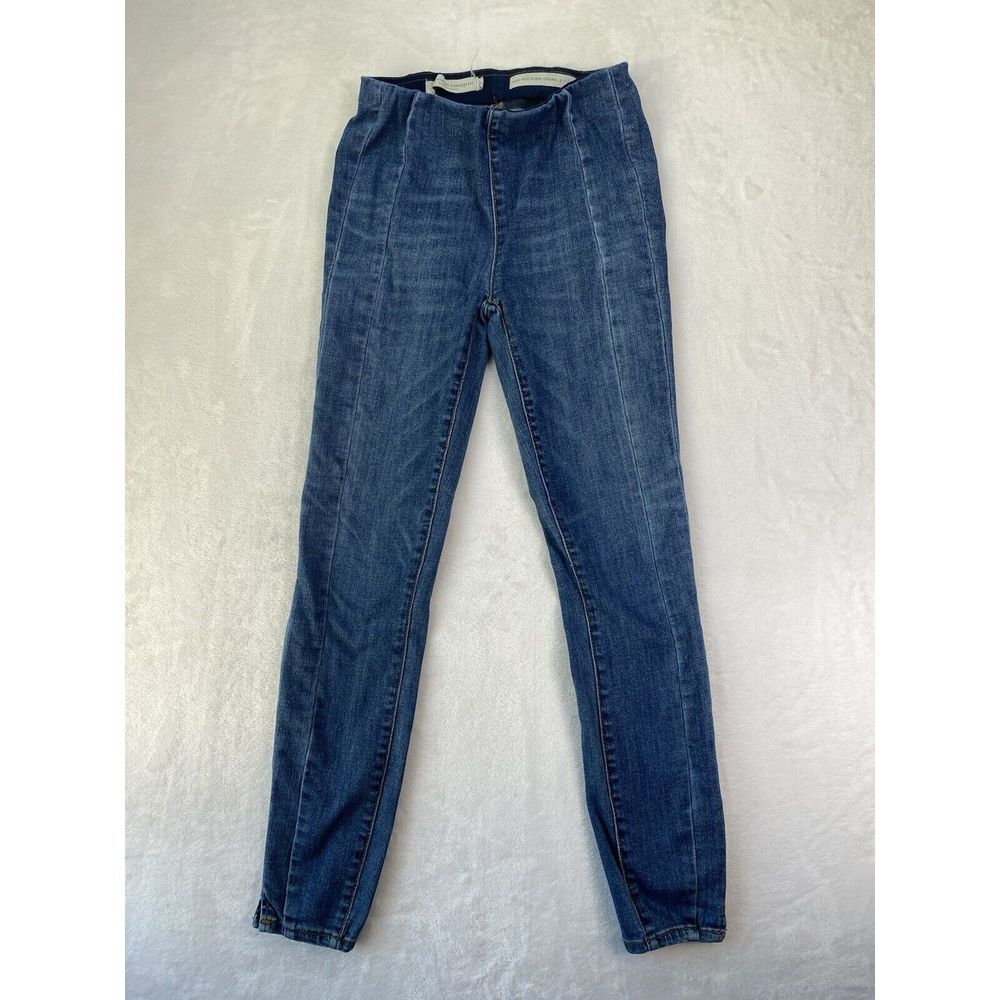 Pilcro And The Letterpress Jeans Womens 26 High-Rise Denim Legging Blue Stretch